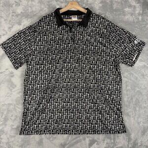 KFC Manager Employee Polo Employee Uniform Colonel Tie Print Size XL